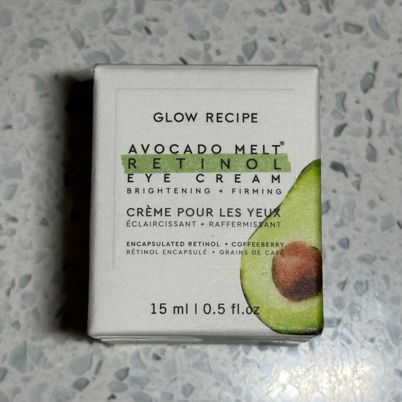 Glow Recipe Skincare Glow Recipe Avocado Fine Line Eye Cream With Retinol New 5ml Poshmark